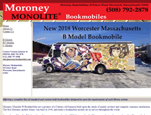 Tablet Screenshot of moroneybookmobiles.com